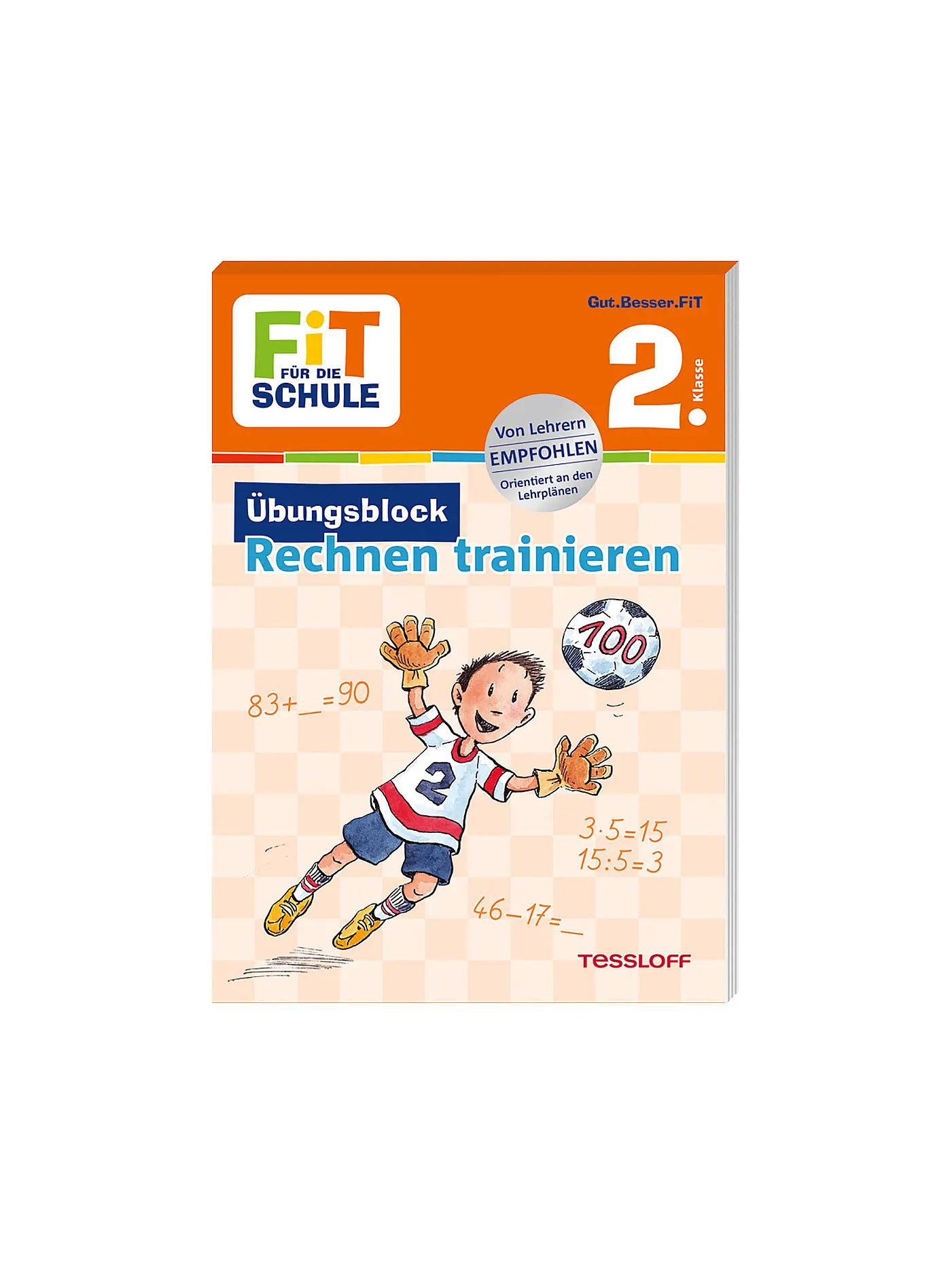 TESSLOFF VERLAG | Übungsblock - Fit für die Schule - Rechnen Trainieren 2. Klasse | 